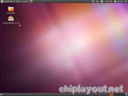 ubuntu 11.04 界面