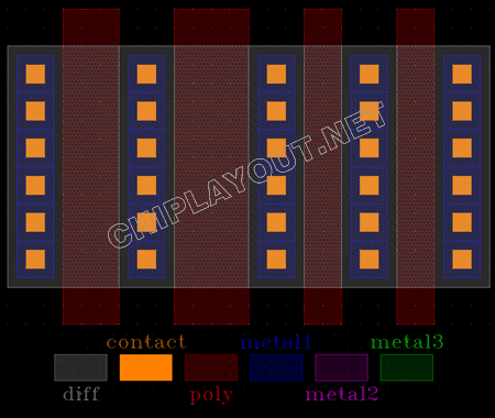 different-lengh-mos-layout