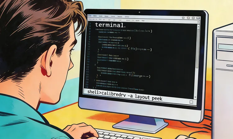 Featured image of post calibredrv 一行命令看透GDS