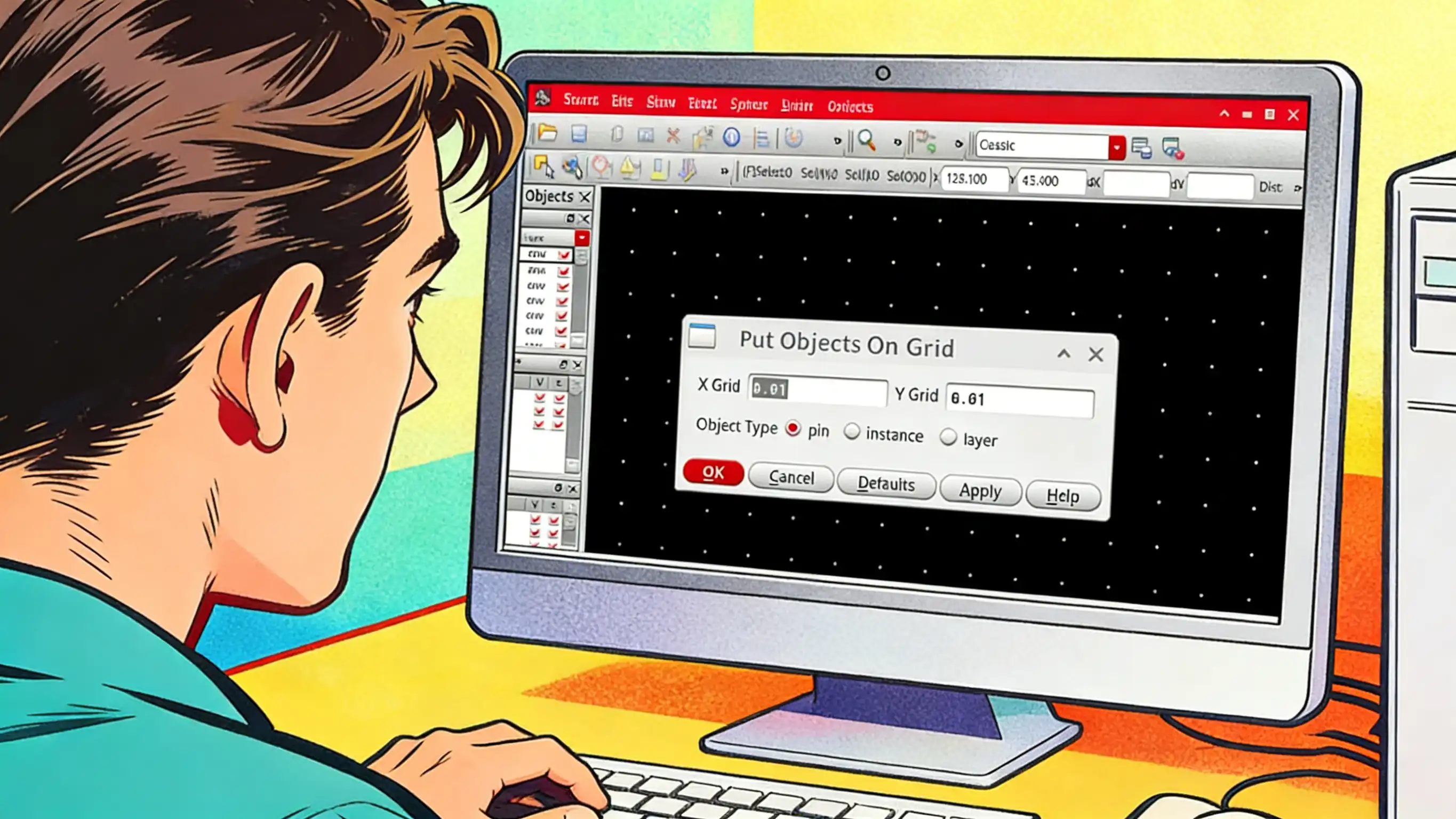 Featured image of post 使用AI写一个将obj放在Grid上的skill GUI