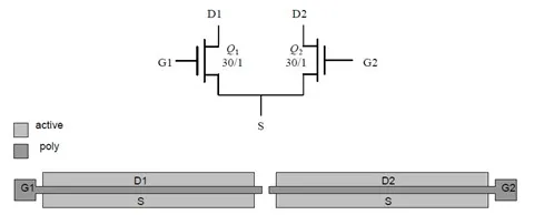 Basic Differential Pair Layout